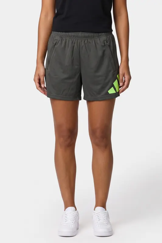 Adidas Unisex Performance Train Essentials Logo Training Shorts Leg Maat: S 5" | Korte Broeken Outlet | Unisex | Groen