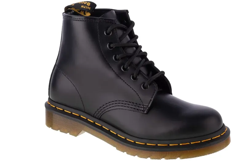 Dr. Martens 101 DM26230001, Unisex, Czarne, glany, skóra licowa, rozmiar: 36