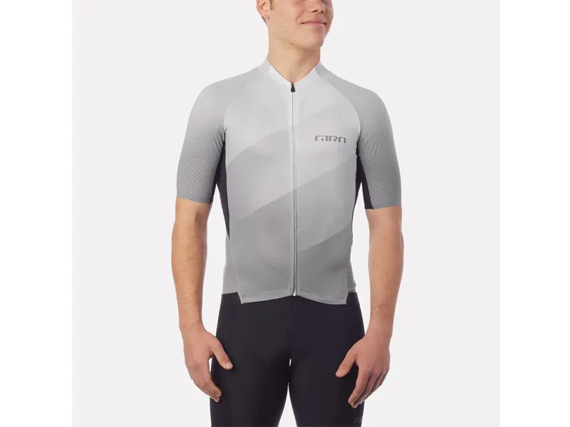GIRO Koszulka męska CHRONO PRO JERSEY krótki rękaw biały (M)