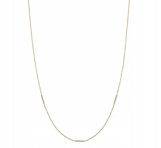 Złoty Naszyjnik Łańcuszkowy NX21608 Verona Jewellery