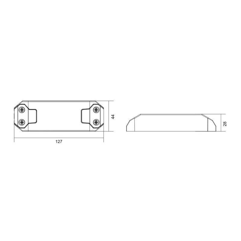Sterownik LED Basic ściemniany, CC, D70020UF/20W