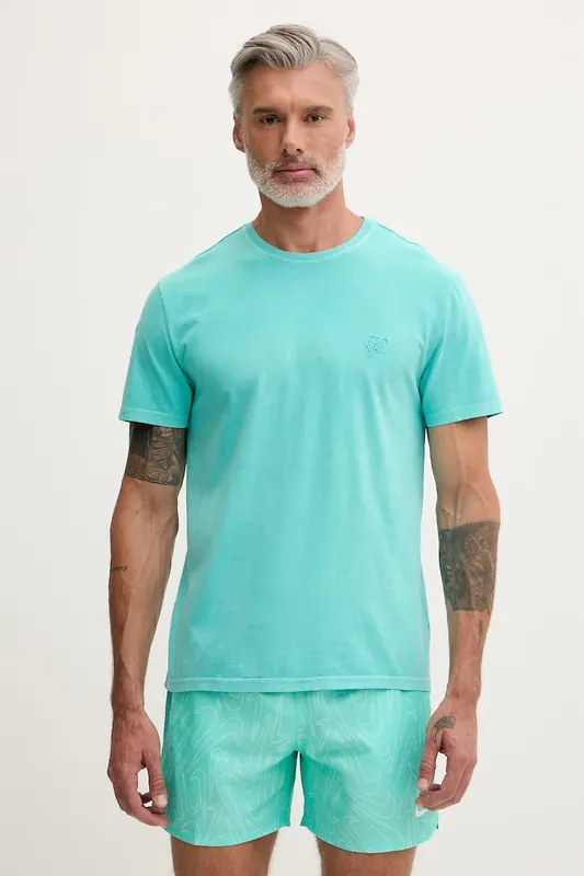 Vilebrequin T-shirt męski bawełniany TANGI