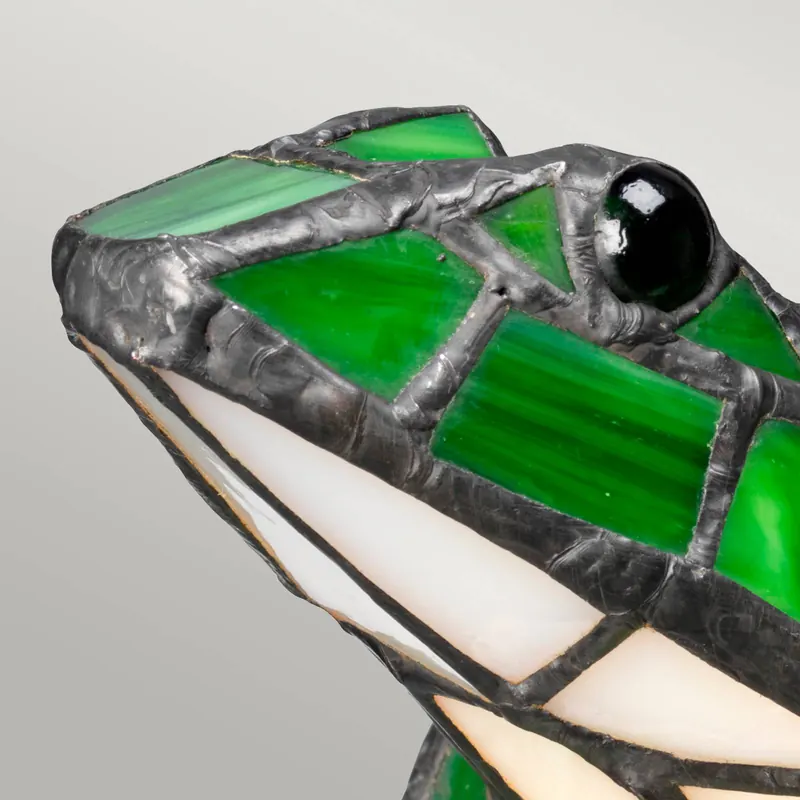 Oświetlenie dekoracyjne LED Frog w stylu Tiffany
