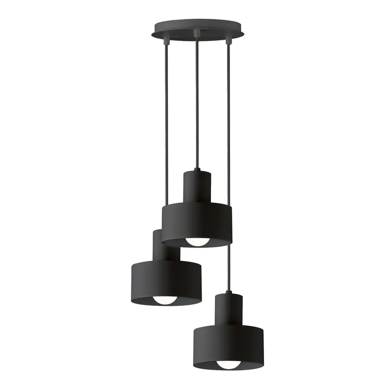 Lampa wisząca Norton, 3-punktowa