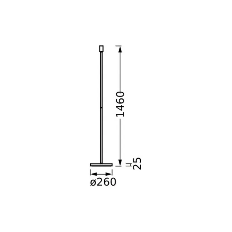 Lampa stojąca OSRAM DECOR STICK, beżowa, wysokość 146 cm, 1 x E27