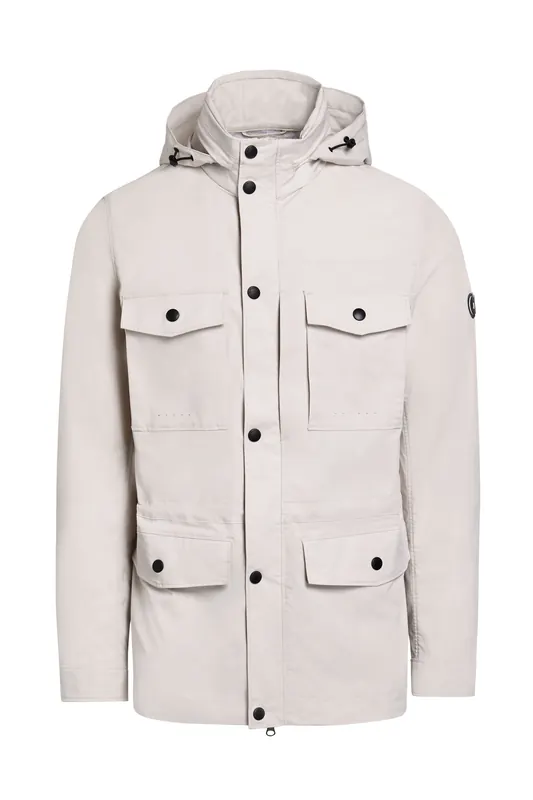 AlphaTauri Obigh V1.y9.01 Jacket Stone Maat: S | Regenjassen Outlet | Heren | Beige