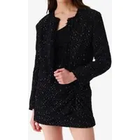 IRO Paris Cheril Jacket Black Sequins Maat: 40 | Jassen Outlet | Dames | Zwart