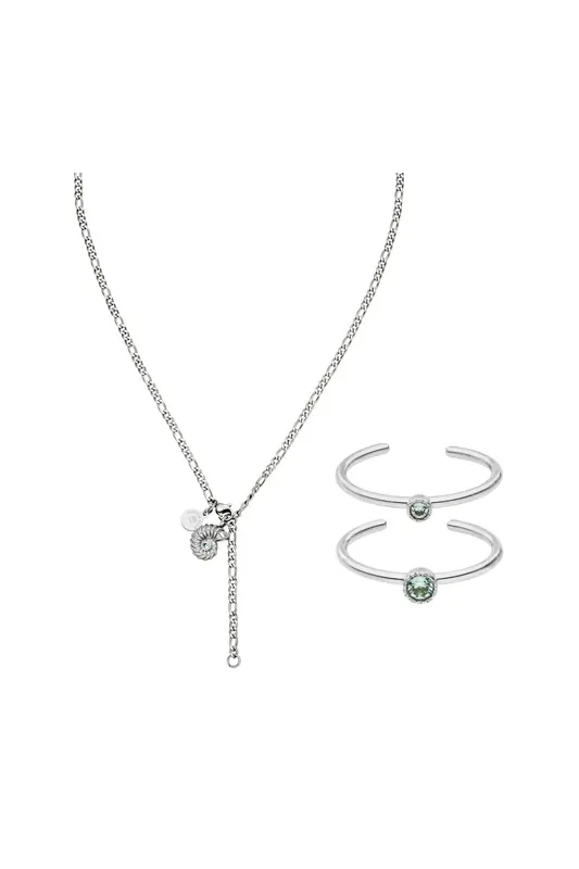PURELEI Mahina Club Ohana Set Silver Maat: OS | Ringen Outlet | Dames | Zilver