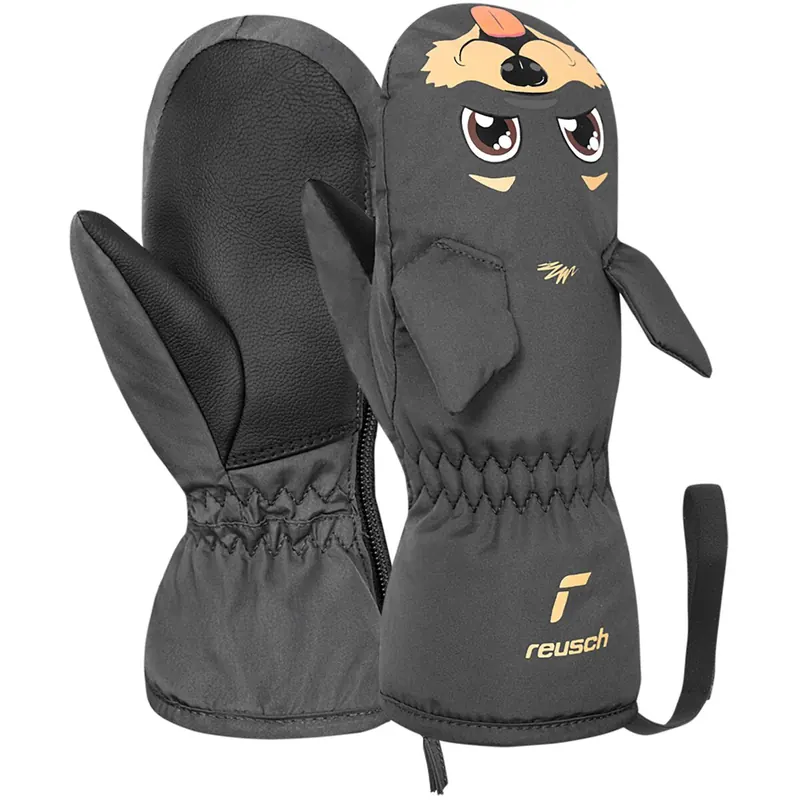 REUSCH Rękawiczki dziecięce Sweety Mitten czarne piesek (III)