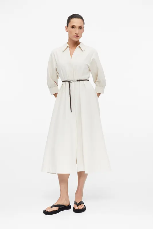 Comma Dresses Beige Maat: 34 | Blousejurken Outlet | Dames | Beige