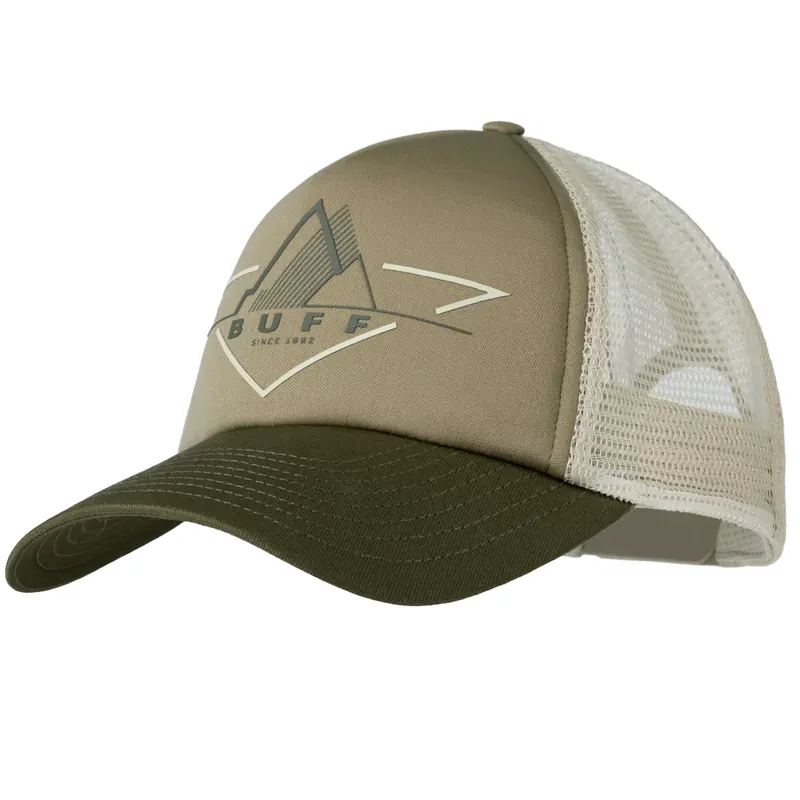Buff Trucker Cap 1225998543000, Unisex, Zielone, czapki z daszkiem, poliester, rozmiar: L/XL