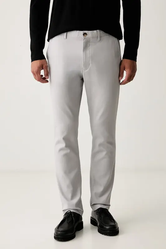 Tommy Hilfiger spodnie slim fit męskie bawełniane z elastanem