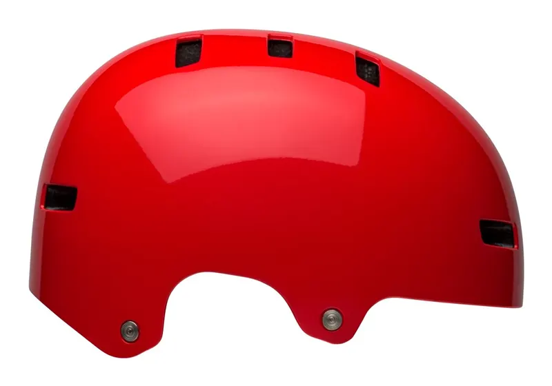 Kask juniorski BELL SPAN czerwony błyszczący (51-55)