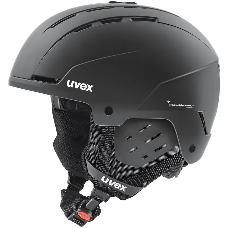 UVEX STANCE kask narciarski hardshell z regulacją czarny (54-58)