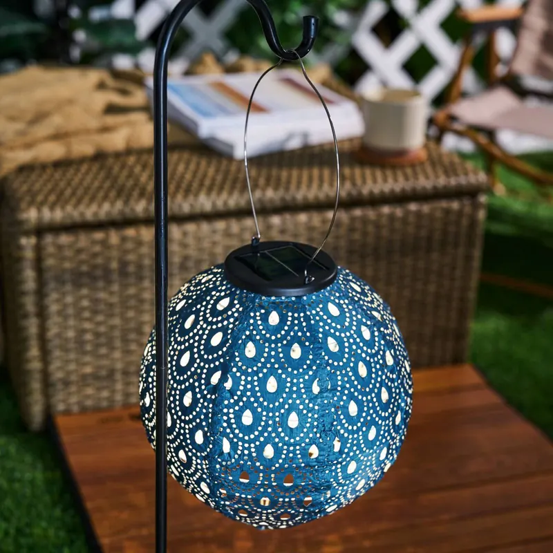 Pauleen Sunshine Charm solarna LED niebieskia