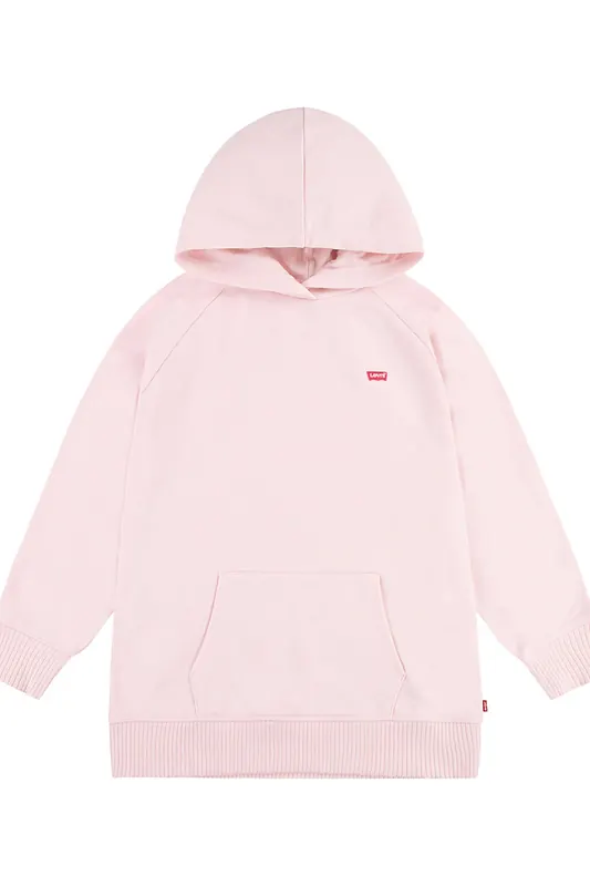 Levi's Girls Pullover Hoodie Chalkpink Maat: 16Y | Sportkleding Outlet | kids | Roze