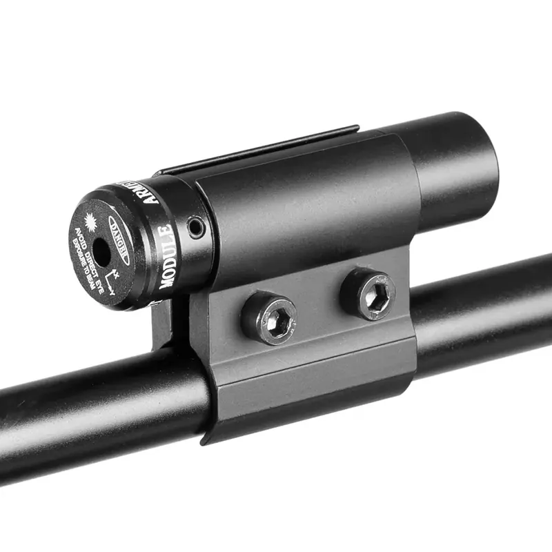Taktyczny Czerwony Laser Mocny Celownik Laserowy do Użytku Zewnętrznego Akcesoria Sportowe Laser do Polowań na Dalekie Odległości Kalibrator Laserowy Szyna 11/20mm