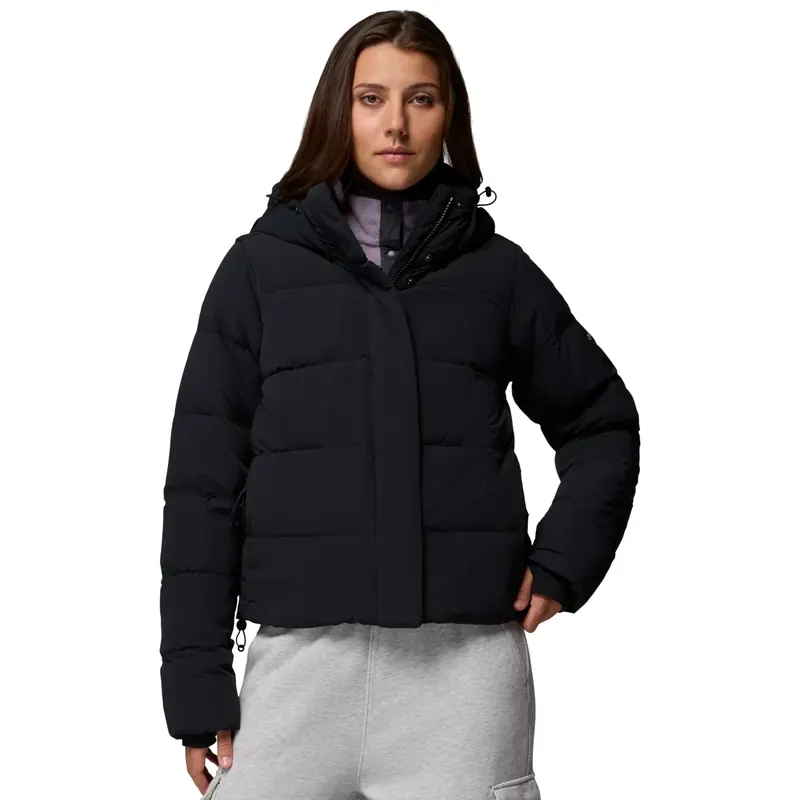 Columbia Amaze Puff Hooded Jacket 2133714010, Damskie, Czarne, kurtki zimowe, nylon, rozmiar: L