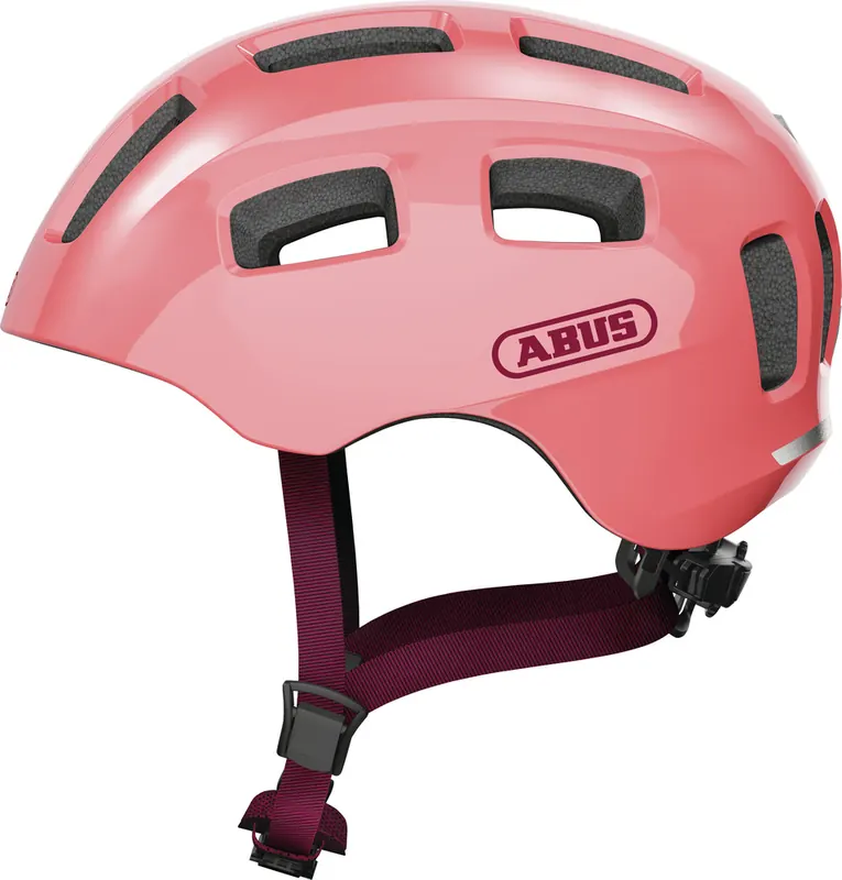 ABUS kask rowerowy dziecięcy YOUN-I 2.0 różowy (52-57)