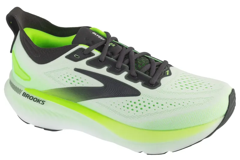 Brooks Glycerin GTS 23 1105031D154, Męskie, Zielone, buty do biegania, tkanina, rozmiar: 46