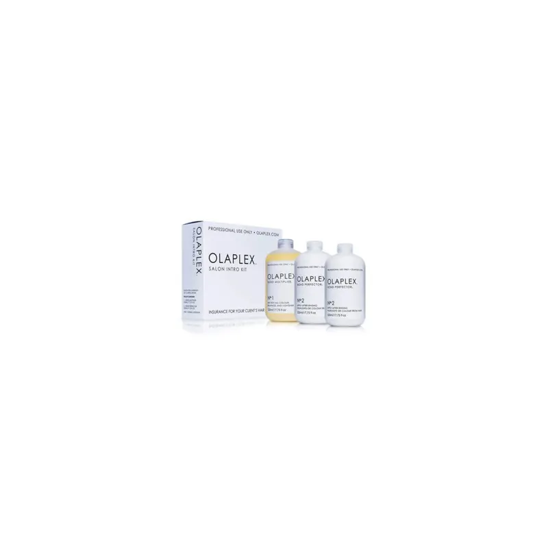 Olaplex Salon Intro Kit - Zestaw do włosów farbowanych lub po zabiegach chemicznych - 1575 ml