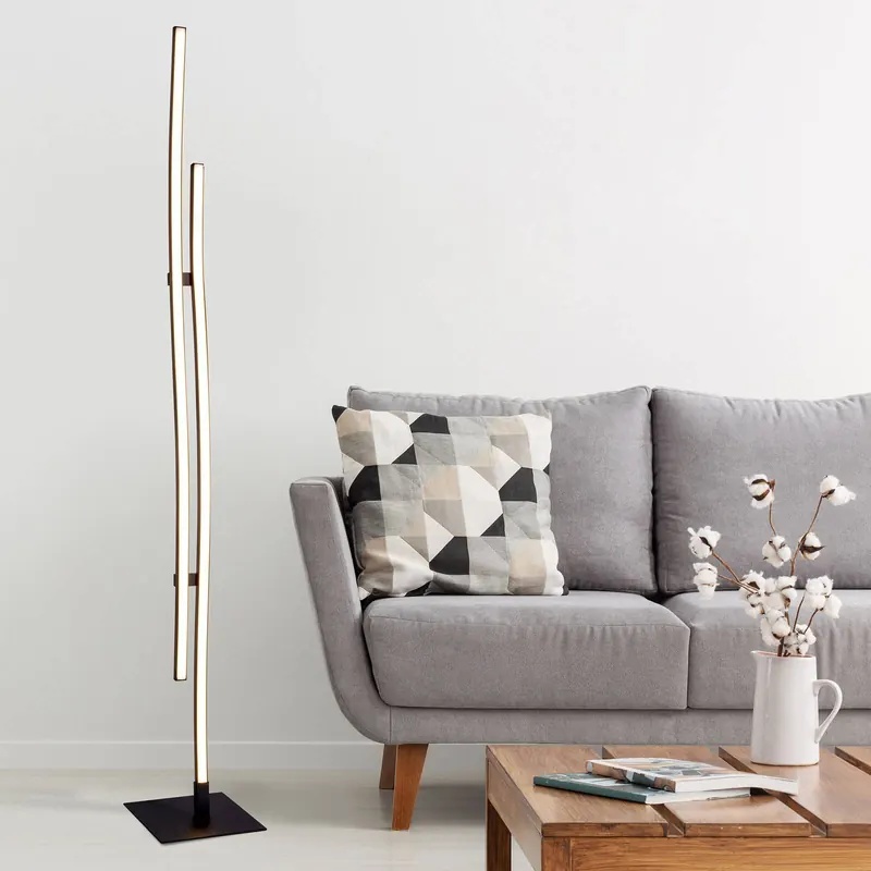 Lampa stojąca LED Onda, 2-punktowa