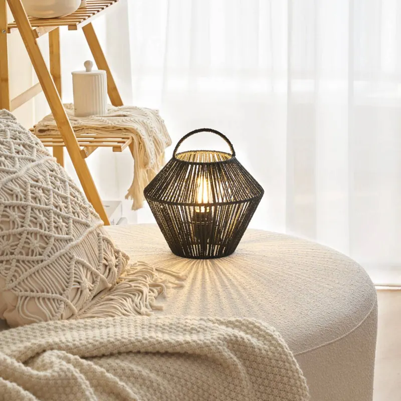 Lampa stołowa Pauleen Boho Shine