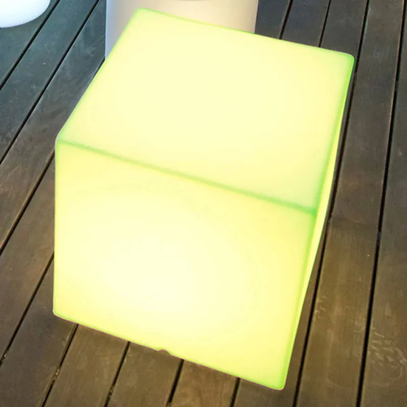 Lampa solarna Newgarden Cuby cube, wysokość 53 cm