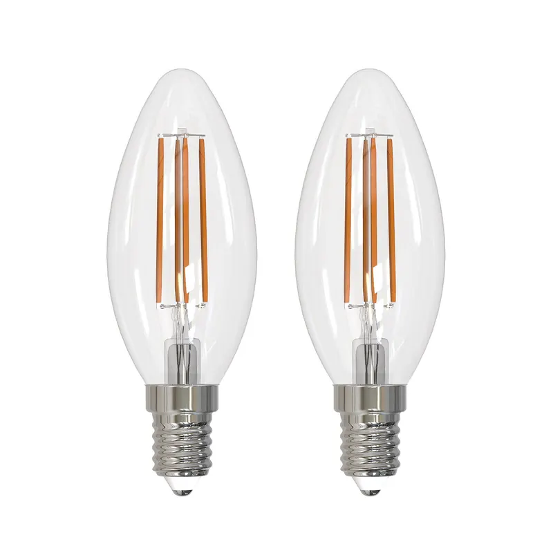 Żarówka filament LED Arcchio E14 świeczka, zestaw 2 sztuk, 4000 K