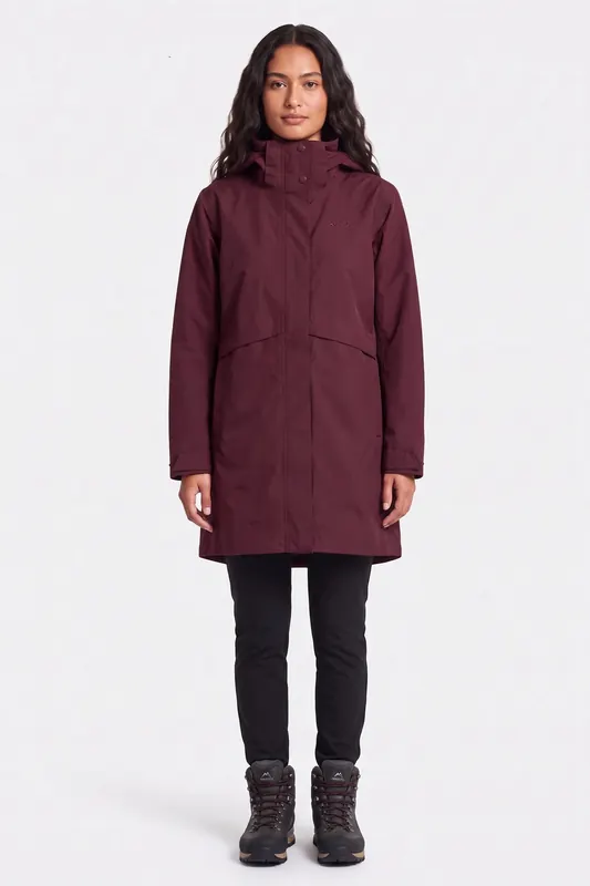 Jack Wolfskin Baylight 3in1 Coat Amaranth Maat: L | Winterjassen Outlet | Dames