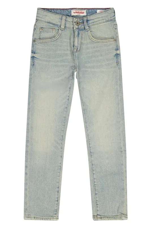 Vingino Boys Dante Jeans Light Vintage Maat: 3 | Spijkerbroeken Outlet | kids | Blauw
