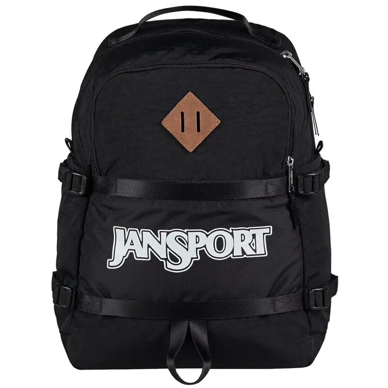 JanSport Small Seattle Pack Backpack EK0A5BK1N55, Unisex, Czarne, plecaki, poliester, rozmiar: One size