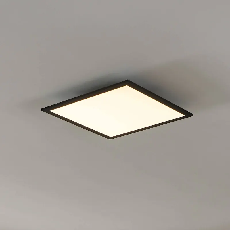 EGLO connect CCT lampa sufitowa 45x45cm czarna