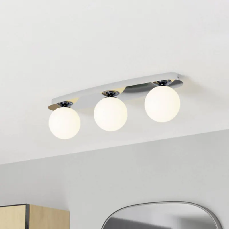 Lampa sufitowa EGLO CASTROVIDO, chrom, 58 cm, 3-punktowa, IP44, G9-LED