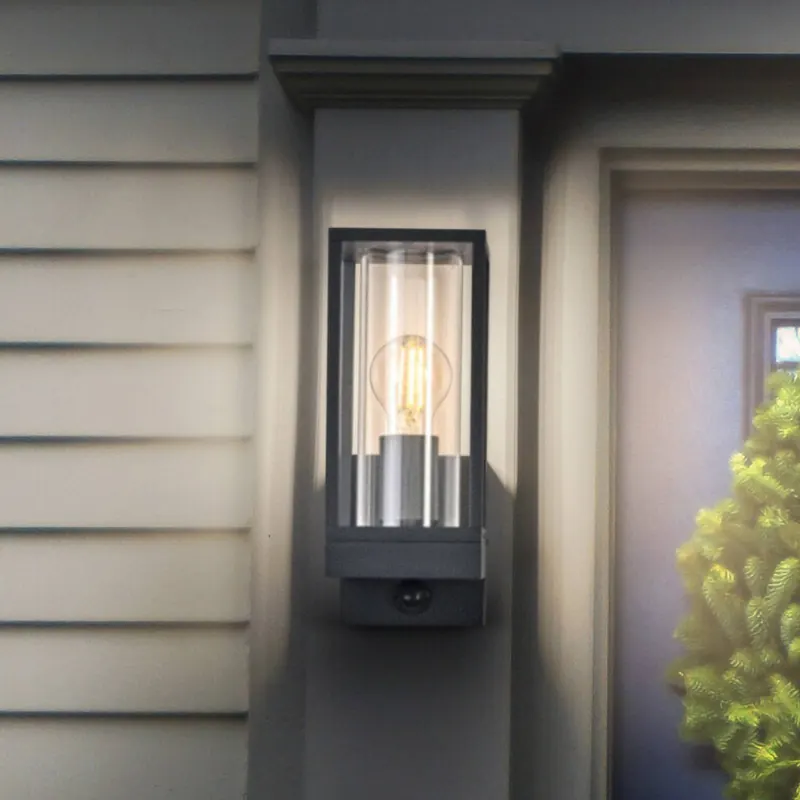 Lampa ścienna OSRAM ENDURA CLASSIC FRAME, czujnik ciemnoszary IP54