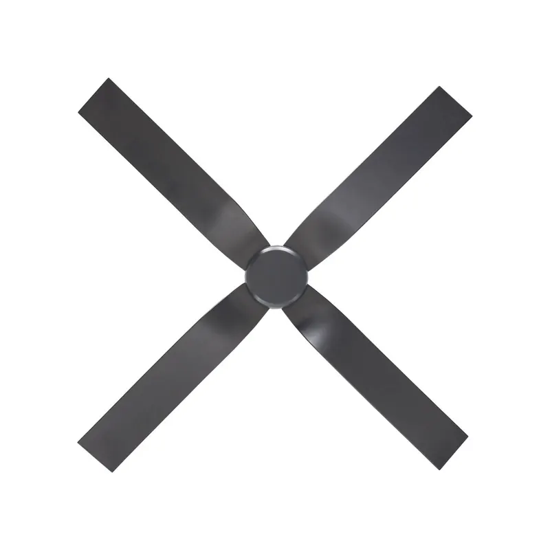 Wentylator sufitowy Eco Ventos, szary, metalowy, IP44, DC, Wi-Fi