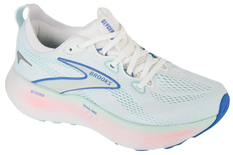 Brooks Glycerin 22 1204341D110, Damskie, Białe, buty do biegania, tkanina, rozmiar: 36,5