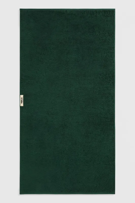 Tekla Unisex Hand Towel Forest Green Maat: 50X80 | Handdoeken Outlet | Unisex | Groen