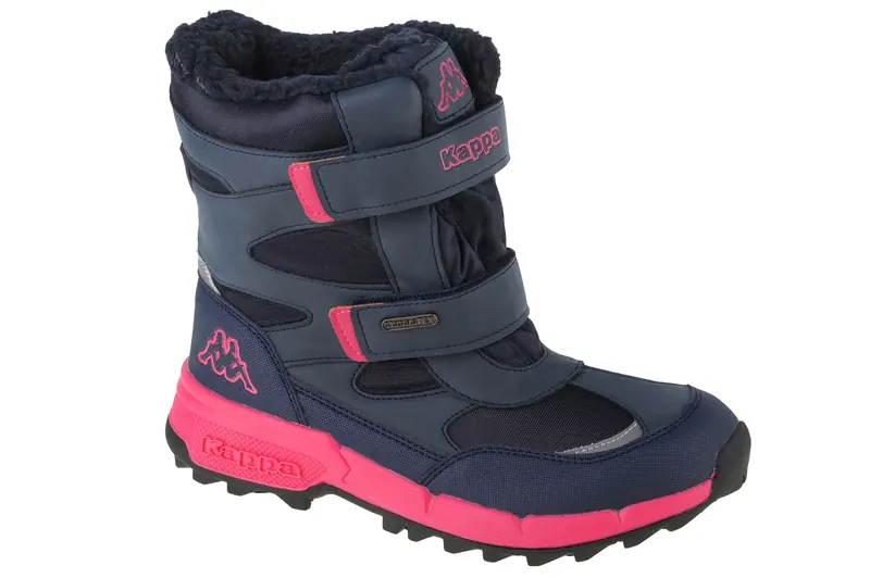 Kappa Cekis Tex T 260903T-6722, Dla dziewczynki, Granatowe, buty zimowe, tkanina, rozmiar: 40