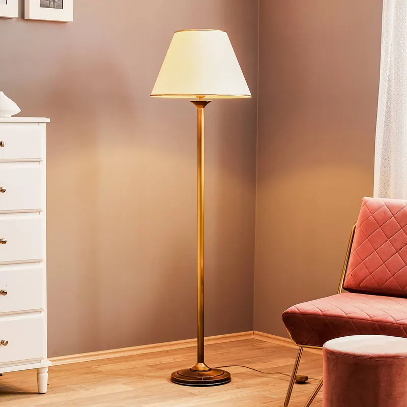 Lampa stojąca Birmingham patynowana