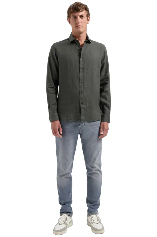 Dstrezzed Ds-jagger Shirt Chimera Maat: M | Casual Overhemden Outlet | Heren | Grijs