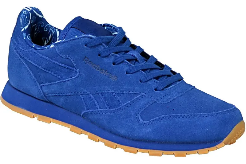 Reebok Classic Leather TDC BD5052, Damskie, Niebieskie, buty sneakers, skóra zamszowa, rozmiar: 36,5