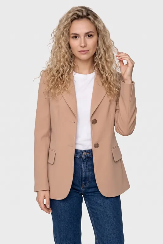 Moschino Jacket Beige Maat: 38 | Blazers Outlet | Dames | Beige