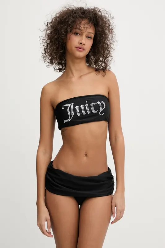 Juicy Couture strój kąpielowy dwuczęściowy damski BANDEAU BIKINI