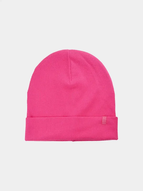 4F Czapka dziecięca U364 różowa (one size)