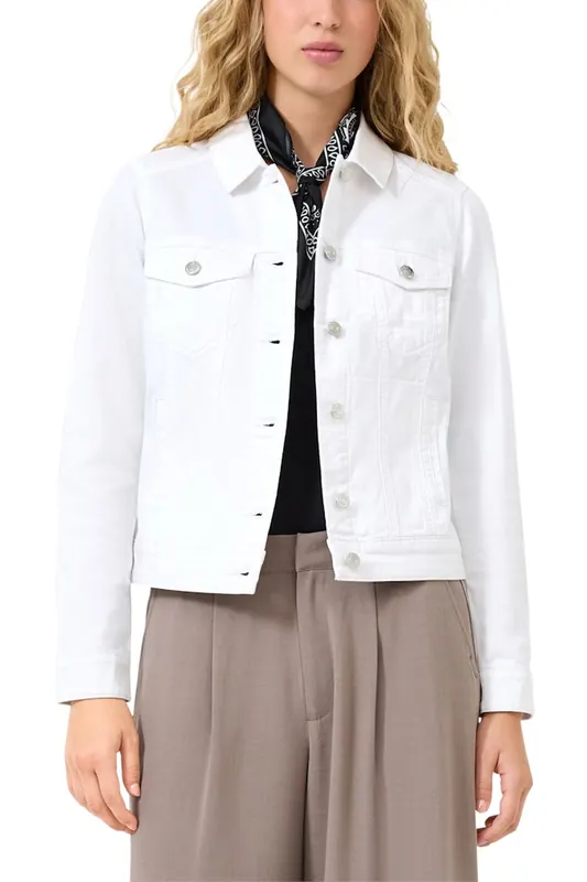 s.Oliver -qs Jackets Indoor White Maat: XS | Spijkerjassen Outlet | Dames | Wit