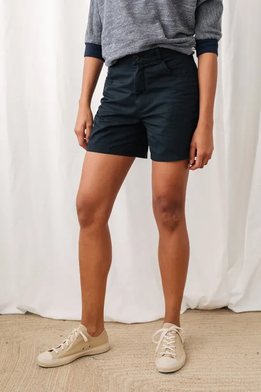 TWOTHIRDS Yonaguni - Navy Maat: 34 | Korte Broeken Outlet | Dames | Blauw