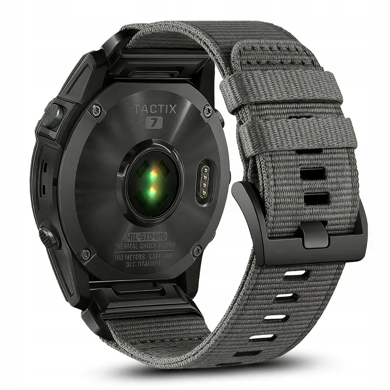 Pasek Nylonowy do Garmin Fenix 3 5X 6X 7X 8 51mm Pro Solar Tactix Descent