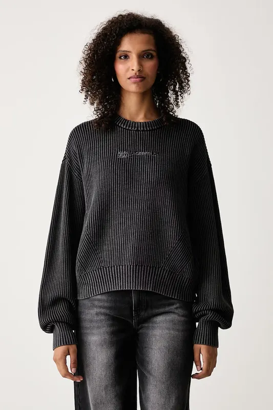 Karl Lagerfeld Jeans sweter damski bawełniany