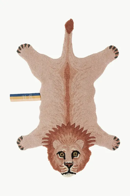 Doing Goods dywanik wełniany Pinky Lion Rug